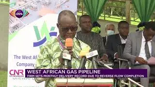 West African Gas Pipeline: Firm sets monthly delivery record due to reverse flow completion