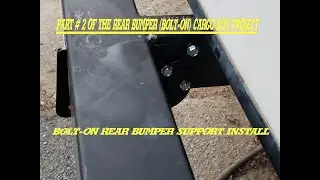 RV Rear Bumper (BOLT-ON) Support Install