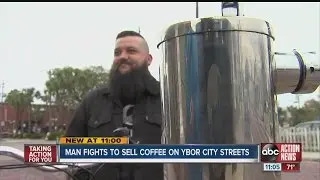 Street vendor fights Ybor City over ordinance