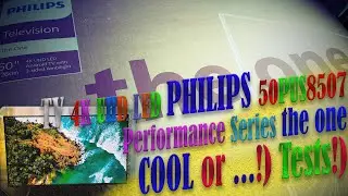 LED телевизор 4K Ultra HD Philips 50PUS8507 The One. Чё, за ЛЕПОТА!)