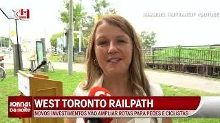 West Toronto Railpath: Novos investimentos v&atilde;o ampliar rotas para pe&otilde;es e ciclistas
