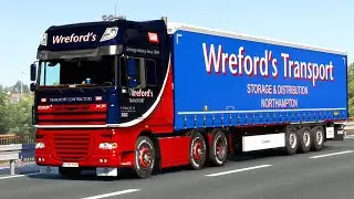 ETS2 1.45 ★ Hanover REWORKED ★ DAF XF105 (MX-300 Sound Engine by ZEEMODS) Euro Truck Simulator 2 2K
