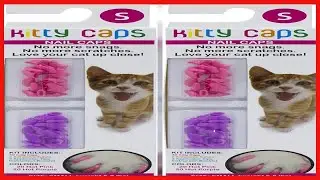 Kitty Caps Nail Caps for Cats, Multiple Sizes   Cat Claw Covers in Hot Purple & Hot Pink