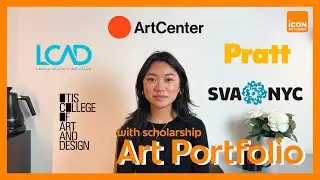 [ICON Acceptance 2024] ACCD Entertainment Illustration Portfolio - Maddy Chan