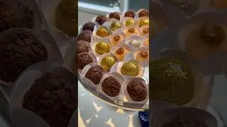 Doces finos para casamentos e eventos. #bolos #confeitaria #brigadeiro #docesfinos