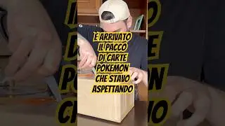 &Egrave; arrivato il pacco di carte pokemon che stavo aspettando, cosa ne pensi? #cartepokemon #pokemonita