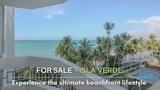 Beachfront Condo for Sale in Isla Verde | Ocean Views + Amenities | $525K | The Galaxy