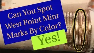 How To Spot A Rare West Point Quarter By It's Color! It Works!