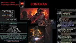 3.27 Phrecia - league start - bonkman - very tanky ethical melee wacker