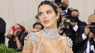 Kendall Jenner Sparkles on the Met Gala Carpet