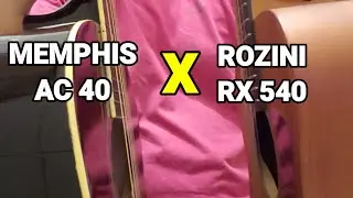 COMPARANDO OS VIOL&Otilde;ES MEMPHIS AC40 X ROZINI RX 540  #viol&atilde;o #rozini #memphis