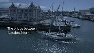 Embracing innovation through steel - the renowned V&A Waterfront Swing Bridge.