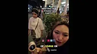 Встреча в Пхукете 🇹🇭 Посмотрите наш разговор 😅 Реальный уличный момент. Смотрите до конца.