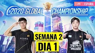 [ES] PMGC League W2D1 | Qualcomm | PUBG MOBILE Global Championship | Week 2 Day 1