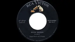 1st RECORDING OF: Mr. Sandman - Vaughn Monroe (1954)
