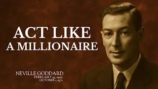 🔮&ldquo;ACT LIKE A MILLIONAIRE&rdquo; &mdash; A POWERFUL NEVILLE GODDARD STYLE SPEECH🔥 | Manifest Wealth from Within 💰