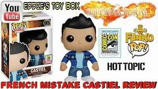 SDCC 2015 Funko Pop Exclusive! Funko Pop! Supernatural: French Mistake Castiel Review!