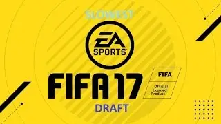 The Slowest Draft!!!
