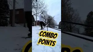 Park Feature in the Streets🤩 #shorts #snowboarding
