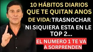10 hábitos que parecen inofensivos después de los 60… pero te están matando lentamente  César Lozano