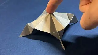 Origami Pop It Stress Reliever Tent