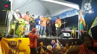 Carriacou band at Cultural acts/performances of our Carriacou  Maroon festival .Village of Sixroads