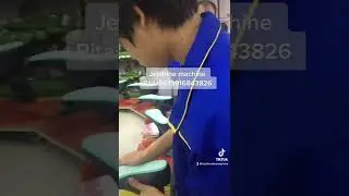 leather Shoe insole glue applying machine