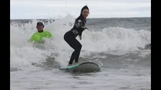 Private Surfing Lesson Daytona Beach Shores 12-7-25￼