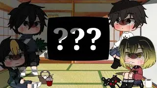 Haikyuu react to hinata,kuroo,suga's past( tpn X haikyuu AU)