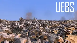 17.000 Dragon Mans vs 19.000 Werewolfs- Ultimate Epic Battle Simulator 2- UEBS 2