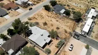 Joshua Tree Open Plot Drone Real Estate Video