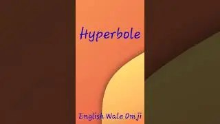 hyperbole figure of speech