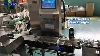 Bottled Whole Line Checkweigher with Metal Detector#checkweigher #metaldetector #fillingmachine