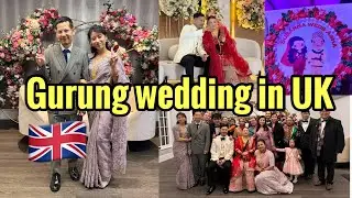 Gurung wedding in uk 🇬🇧 dheri ramilo hudo raixa😅congratulations 👩‍❤️‍👩KanXa RocKs 😎🤘👊
