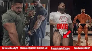 Olympia 2025 Bodybuilding Highlights | Derek Lunsford, Ramon Dino, Samson Dauda & Keone Pearson