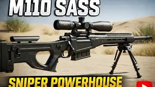 M110 SASS &ndash; The Ultimate Semi-Auto Sniper Rifle | Military Precision #gunreview #military #arms 