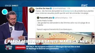 Pol&eacute;mique autour du bronzage seins nus &agrave; Sainte-Marie-la-Mer