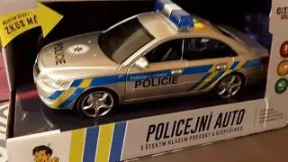 POLICEJN&Iacute; AUTO s česk&yacute;m hlasem pos&aacute;dky , MLUV&Iacute; ČESKY , Hračka pro kluky