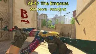 AK-47 | The Empress WELL-WORN &ndash; Skin & Animations | CS2