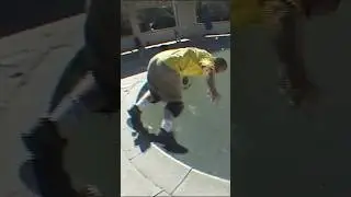 Rare Backside Smith Grind at Legendary Empty Pool by Mad Dog