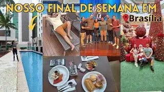 Vlog: Di&aacute;ria no Jade Hotel (Bras&iacute;lia)  + Teatro G7 + Shopping - visitamos o Papai Noel | Bora Ali Br