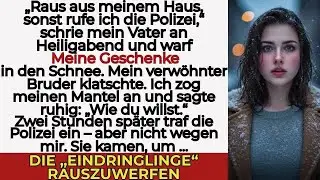 Meine Familie warf meine Geschenke in den Schnee – bis sie erfuhren, wem das Haus gehört