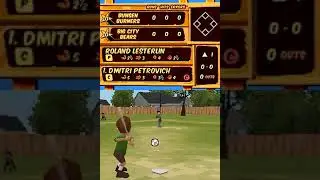 Backyard Sports ~ Sandlot Sluggers &bull; NDS Gameplay