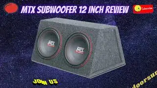 Best Mtx subwoofer 12 inch for your Car and Truck by Outdoorsumo