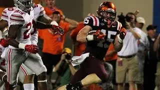 Sam Rogers scores against Ohio State