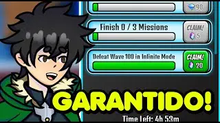 TIME PERFEITO SEM 7 ESTRELAS PARA GARANTIR WAVE 100 NO ALL STAR TOWER DEFENSE NO ROBLOX
