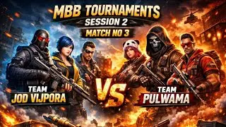 MBB TOURNAMENTS SESION 2 || Match No 3 Team Jods Vijpora vs Team Pulwama