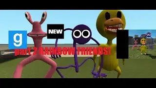 Rainbow Friends PART 2 OF 3?!) Yellow, Pink& PURPLE! (Garry's Mod!