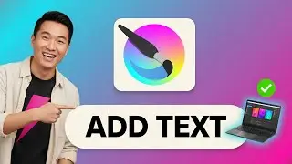 How to ADD TEXT in Krita (Step by Step)