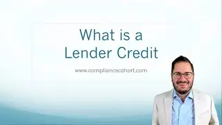 What is a Lender Credit